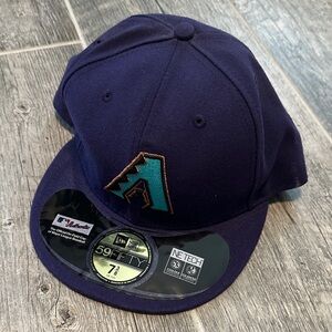 New Era Diamondbacks Purple and Teal Cap